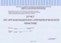 Отчет о прохождении организационно-управленческой практики в ГБУЗ «Областная детская больница» г. Южно-Сахалинска в качества врача-статистика