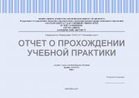 Отчет по учебной практике (таможенное дело) (ООО «Перспектива»)