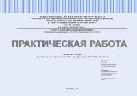 Практическая работа по истории. Новое время (вторая половина XVII – нач. XX вв.). Россия в XVIII – нач. XX вв.