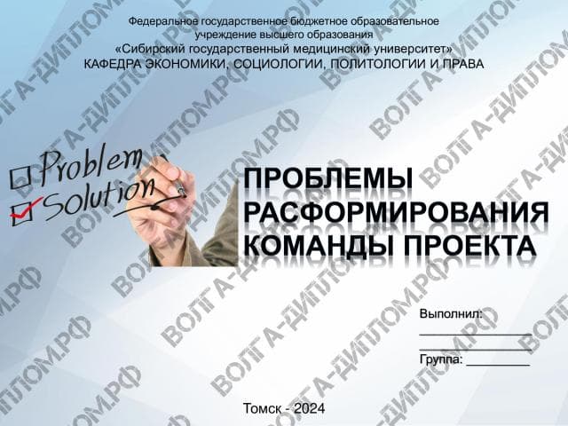 Проблемы расформирования команды проекта
